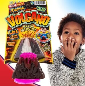 Kidz Science Erupting Volcano Toy Science Kit